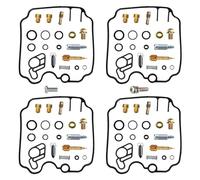 Kit de Carburateur Kits De Reconstruction Carburateur Moto pour Yamaha FZX250 Zeal 3YX1 3YX2 1991 1992 Kit Flotteur À Membrane FZX 250 Carburetor réparation Rebuild(Ensemble 6)