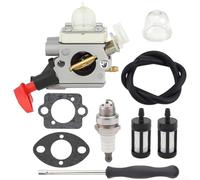 Kit de carburateur mélangeur de carburant pour débroussailleuse et tronçonneuse multi-outils prenant en charge un bon rapport air/carburant et une transition fluide de l'accélérateur