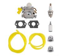 Kit de carburateur pour Homelite RBC30SET RLT30CET RLT26CDS, C1U-H60 Carburateur avec lignes pour débroussailleuse à essence 26cc 30cc pièces de réparation de moteur