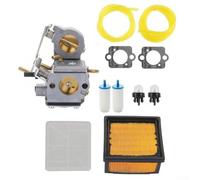 Kit de carburateur pour Partner K750 K760 Ponceuse à tronçonner en béton, remplacement pour ZAMA C3-EL53 C3-EL43C, numéro de pièce 510 18 12-02 578 24 34-01, joints inclus, tuyaux de carburant, filtre