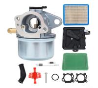 Kit de carburateur pour tondeuse à gazon à gaz compatible avec 799868 497314 497347 497410 497586 498170 498254 499617 692648 693909 694202 7908 21