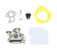Kit de carburateur pour tronçonneuse 240 235 236 235E 240E 236E CS340 CS380 Pièce de rechange en métal 545072601 574719402 Installation facile pour un fonctionnement fluide du moteur et une
