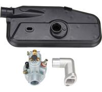Kit de carburation 15mm Bing - Carburateur + Powerfilter pour Puch Maxi S N Tuning E50