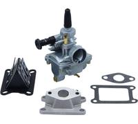 Kit de carburation : Carburateur Yamaha DT 50 VM16, tubulure d'admission, joint, bloc membrane