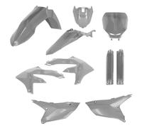 Kit De Carénage 10 Pièces ACERBIS Gris Pour Yamaha 450 YZ F 2023-2025