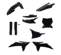Kit De Carénage 10 Pièces ACERBIS Noir Pour KTM 350 SX F 4T 2025-2025