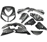 Kit de carénage 13 pièces Edge pour Peugeot Speedfight 2 - Aspect carbone