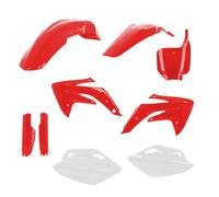 Kit De Carénage 9 Pièces ACERBIS Rouge/Blanc Pour Honda 150 CRF R 2007-2024