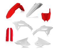 Kit De Carénage 9 Pièces ACERBIS Rouge/Blanc Pour Honda 450 CRF R 2021-2024