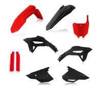 Kit De Carénage 9 Pièces ACERBIS Rouge/Noir Pour Honda 450 CRF R 2021-2024