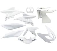 Kit de carénage 9 pièces Edge pour Yamaha Aerox jusqu'au modèle 2014 blanc