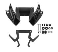 kit de carénage Aileron De Moto pour CB500R pour Hornet 2024-2025, Aileron Aérodynamique(Glossy Black)