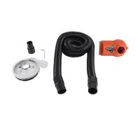 Kit de carénage anti-poussière couvercle de meulage à sec support universel en polycarbonate transparent durable pour meuleuses d'angle accessoires d'outils électriques disque à