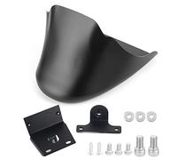 Kit de carénage de menton et d’aileron avant pour moto, compatible avec XL1200 et 883 de 2004 à 2019 ; déflecteur d’air en ABS moulé par injection, avec support en aluminium