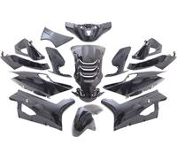 Kit de carénage Edge 14 pièces pour Peugeot Speedfight 4 - noir métallisé
