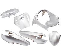 Kit de carénage Edge 6 pièces pour modèles Peugeot Vivacity fabriqués avant 2008 argent métallisé