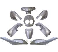 Kit de carénage Edge 9 pièces pour Yamaha Neo's 2T/4T de 2008 à 2011 - Argent