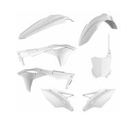 Kit De Carénage En Plastique Pour Kawasaki Kxf Kx250f 17-20 Blanc
