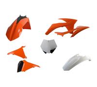 Kit De Carénage En Plastique Pour Ktm Sx 125 150 2011 Or-Blanc-Noir