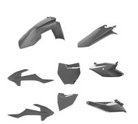 POLISPORT 91298 - Kit de répliques Plastiques Enduro de Polisport pour Ceux Qui recherchent la qualité OEM pour Motos KTM en Couleur Gris