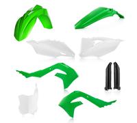 Kit De Carénage En Plastique S'adapte À La Kawasaki KXF 450 19-23 GR-BLANC