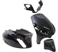 Kit de carénage Piaggio Zip, Zip2000, 2T/4T, 4 pièces, noir métallisé