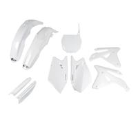 Kit de carénage UFO PLAST 9 pièces avec protège-fourche blanc OEM