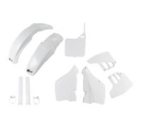 Kit de carénage UFO PLAST 9 pièces avec protège-fourche blanc OEM