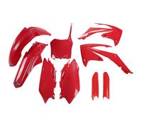 Kit de carénage UFO PLAST 9 pièces avec protège-fourche rouge OEM 00-26