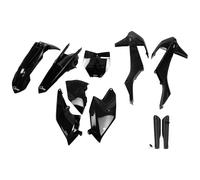 Kit de carénage UFO PLAST en 10 pièces avec protège-fourche noir