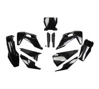 Kit de carénage UFO PLAST en 11 pièces avec protège-fourche noir
