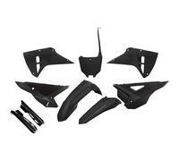 Kit de carénage UFO PLAST en 9 pièces avec protège-fourche noir