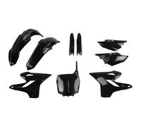 Kit de carénage UFO PLAST en 9 pièces avec protège-fourche noir
