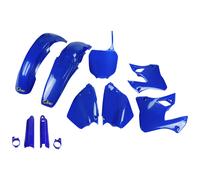 Kit de carénage UFO PLAST jeu de 9 pièces avec protège-fourche bleu OEM
