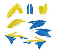 Kit De Carénages Plastiques Jaune/Bleu SUZUKI RM-Z 250 2019 2020-2024