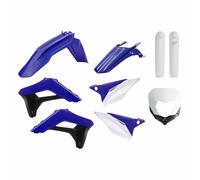 Kit de carènes en plastique pour sherco noir bleu blanc Polisport sherco Se-r...