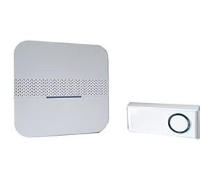 Kit de carillon sans fil Radix , signal d'appel optique, pour suspension murale, blanc