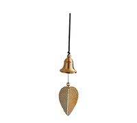 Kit de carillons éoliens pour enfants pour intérieur et extérieur - Carillon à suspendre - Décoration en forme de cœurs - Cadeau pour petite amie - Pour la maison, le jardin, la cour - Créer un sens
