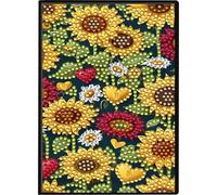 Kit de carnet de notes 5D à faire soi-même avec strass pour vacances, anniversaire, cadeau (loup)