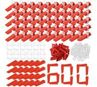 Kit de Carrelage 500 Croisillon Autonivelant 3mm+100 Réutilisable Cale Carrelage - Pour Carrelage Sol Carreaux de mur