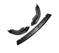 Kit De Carrosserie De Spoiler De Pare-Chocs Avant Inférieur De Voiture Noir Brillant pour BMW Série 3 G20 G21 320i 330i 318i Pack 2019 2020 2021 2022 Voiture Front Spoilers Lip(Carbon Look)