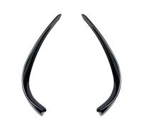 Kit De Carrosserie Pare-Chocs Avant Spoiler Phare Antibrouillard Lame d'air pour Mercedes pour Benz Classe C W205 C180 C200 C260 C43 AMG 2015-2018(Carbon Fiber Look 2)