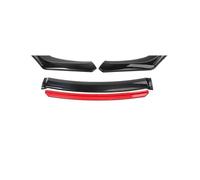Kit De Carrosserie pour Pare-Chocs Avant Déflecteurs Becquets Diffuseurs pour Toyota pour Corolla pour Camry pour Sienna 86 pour Scion FR-S(Black and Red)