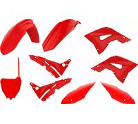 Polisport Off Road Restyling Mx Honda Cr125/250 02-07 91089 Plastics Kit Rouge
