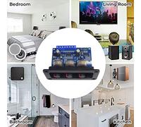 Kit de carte amplificateur audio Bluetooth 5.0 2.1 canaux avec connecteur CC femelle