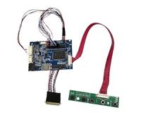 Kit de carte contrôleur LCD compatible HDMI vers LVDS for écran LCD 1024x600, 1280x800 et 1366x768, 40 broches, 1 canal, interface LVDS 6 bits