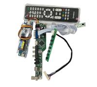 Kit De Carte Contrôleur VGA for Écran LCD M216H1/M236H1-L02 1920x1080 | Panneau d'affichage du pilote de moniteur, compatible HDMI, AV,USB,30 broches,2 CCFL,LVDS, bricolage(M215HW01 V7)