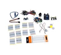 Kit de carte de développement 830 trous en plastique ABS multifonctionnel pour R3 - Matériau durable, ensemble d'outils complet, idéal pour l'électronique et la robotique