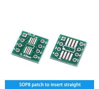 Kit de carte PCB,10 pièces,SOP24 SOP8 SOP14 SOP16 SOP20 SOP28 SMD,adaptateur tournant vers DIP,plaque de convertisseur SOP 8 14 16 20 24 28 - Type SOP8 10PCS