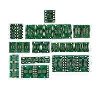 Kit de Carte PCB 35 PièCes SéRies SMD Tourner Vers DIP SOP MSOP SSOP TSSOP SOT23 8 10 14 16 20 24 28 SMT Vers DIP